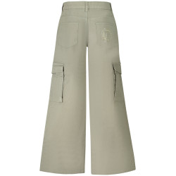 GUESS JEANS PANTALONE BAMBINA VERDE