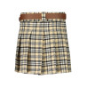 GUESS JEANS GONNA CORTA BAMBINA BEIGE