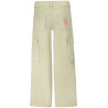 GUESS JEANS PANTALONE BAMBINA VERDE