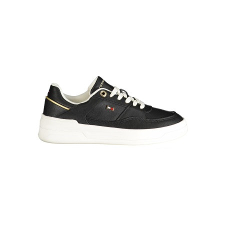 TOMMY HILFIGER DAMEN SPORTSCHUHE SCHWARZ