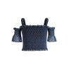 GUESS JEANS TOP BAMBINA BLU