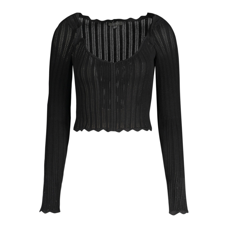 GUESS JEANS WOMEN&39S BLACK SWEATER