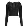 GUESS JEANS WOMEN&39S BLACK SWEATER