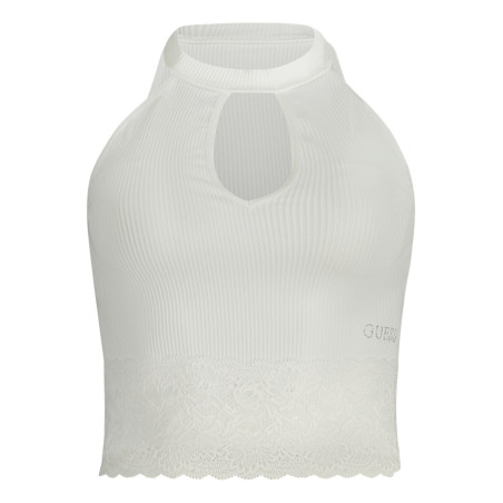GUESS JEANS TOP DAMEN WEISS