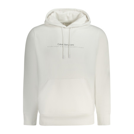 CALVIN KLEIN MEN&39S ZIP-UP SWEATSHIRT WHITE