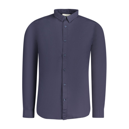 CALVIN KLEIN LANGARMSHIRT HERREN BLAU