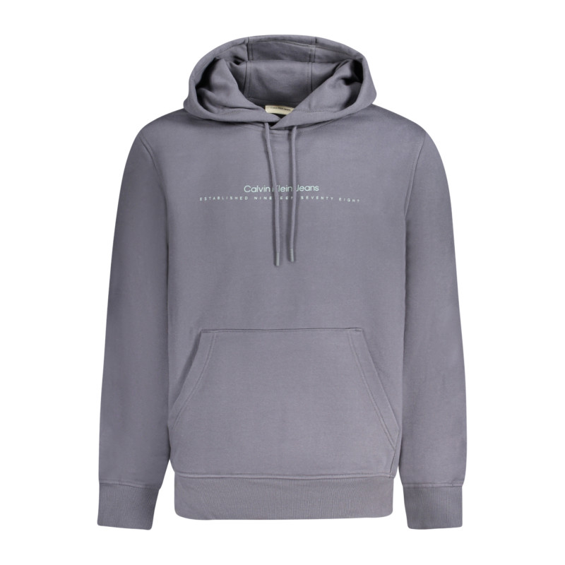 CALVIN KLEIN SWEATSHIRT OHNE REISSVERSCHLUSS HERREN BLAU