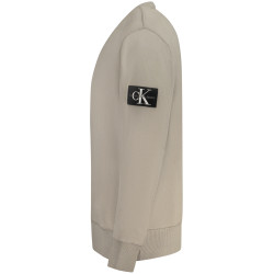 CALVIN KLEIN SWEATSHIRT WITHOUT ZIP MEN BEIGE