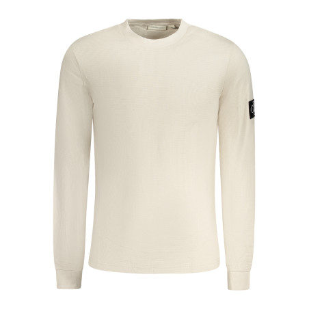 CALVIN KLEIN HERREN PULLOVER BEIGE