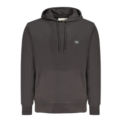 CALVIN KLEIN MEN&39S BLACK ZIP-UP SWEATSHIRT