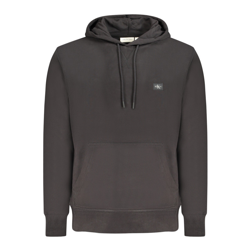 CALVIN KLEIN MEN&39S BLACK ZIP-UP SWEATSHIRT