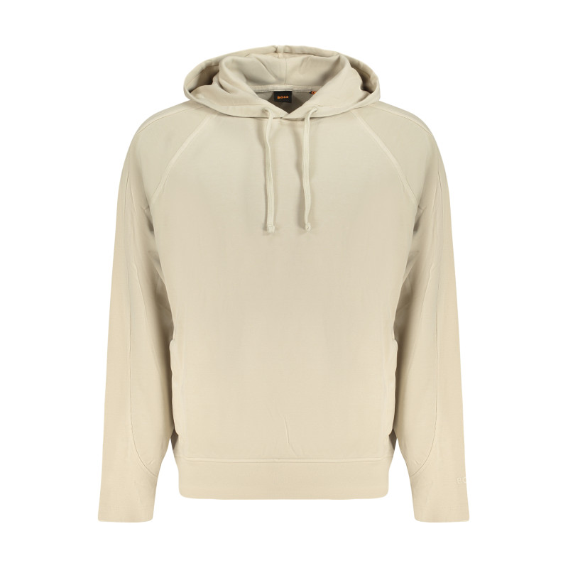HUGO BOSS SWEATSHIRT OHNE REISSVERSCHLUSS HERREN BEIGE