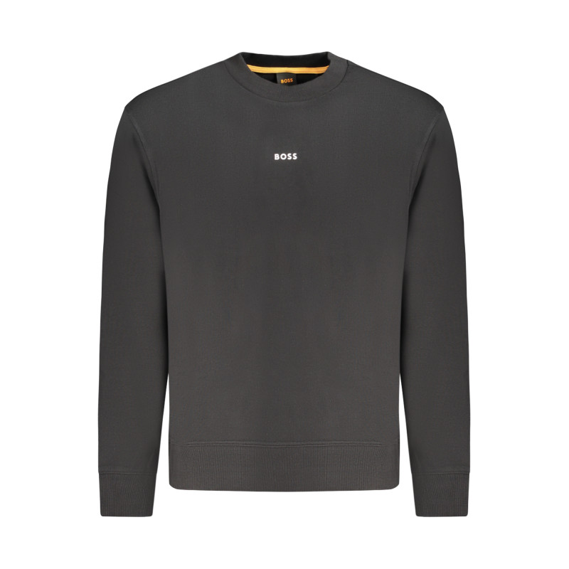HUGO BOSS MEN&39S BLACK ZIP-UP SWEATSHIRT