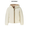 K-WAY JACKET GIRL WHITE