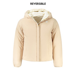 K-WAY JACKET GIRL WHITE