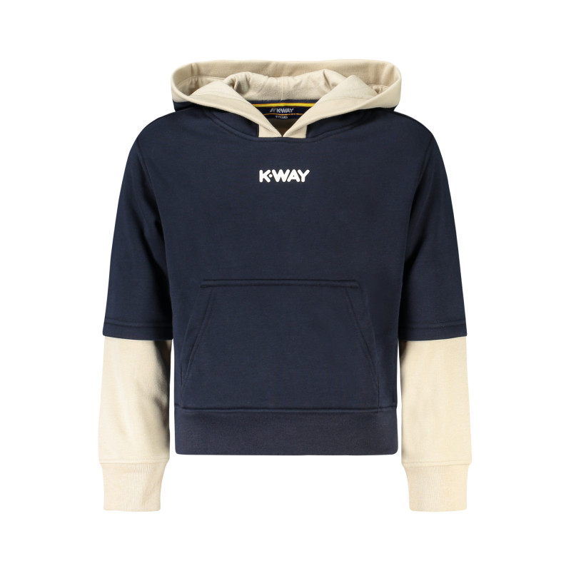 K-WAY SWEATSHIRT OHNE REISSVERSCHLUSS HERREN BLAU