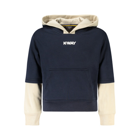 K-WAY SWEATSHIRT OHNE REISSVERSCHLUSS HERREN BLAU