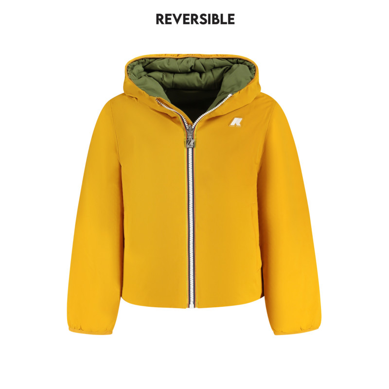 K-WAY JACKET CHILDREN YELLOW