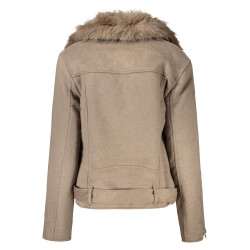 GUESS JEANS GIACCA SPORTIVA DONNA BEIGE