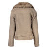GUESS JEANS GIACCA SPORTIVA DONNA BEIGE