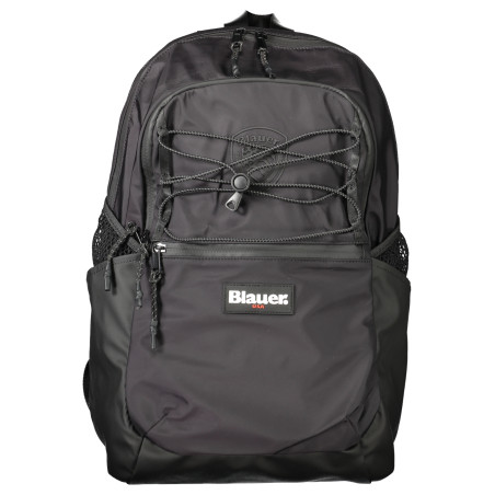 BLAUER MEN&39S BLACK BACKPACK