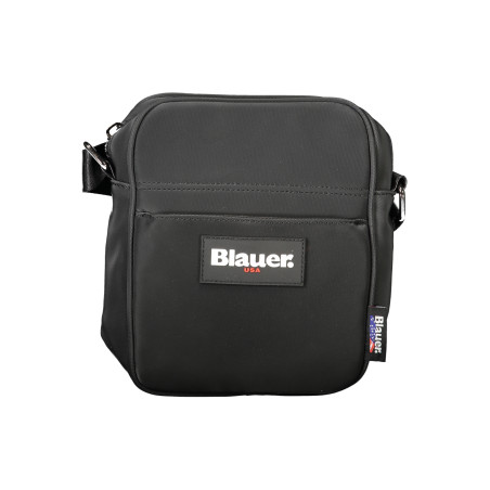 BLAUER MEN&39S SHOULDER BAG BLACK
