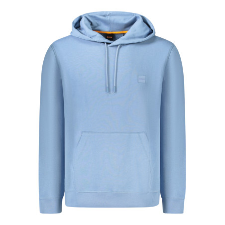 HUGO BOSS SWEATSHIRT OHNE REISSVERSCHLUSS HERREN BLAU