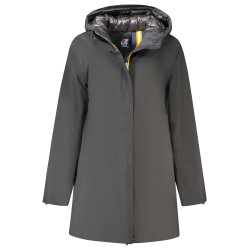 K-WAY TRENCH WOMEN BLACK