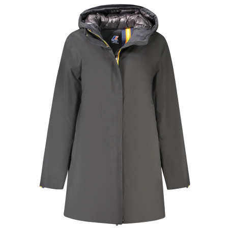 K-WAY TRENCH DAMEN SCHWARZ