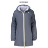 K-WAY GIUBBOTTO DONNA BLU