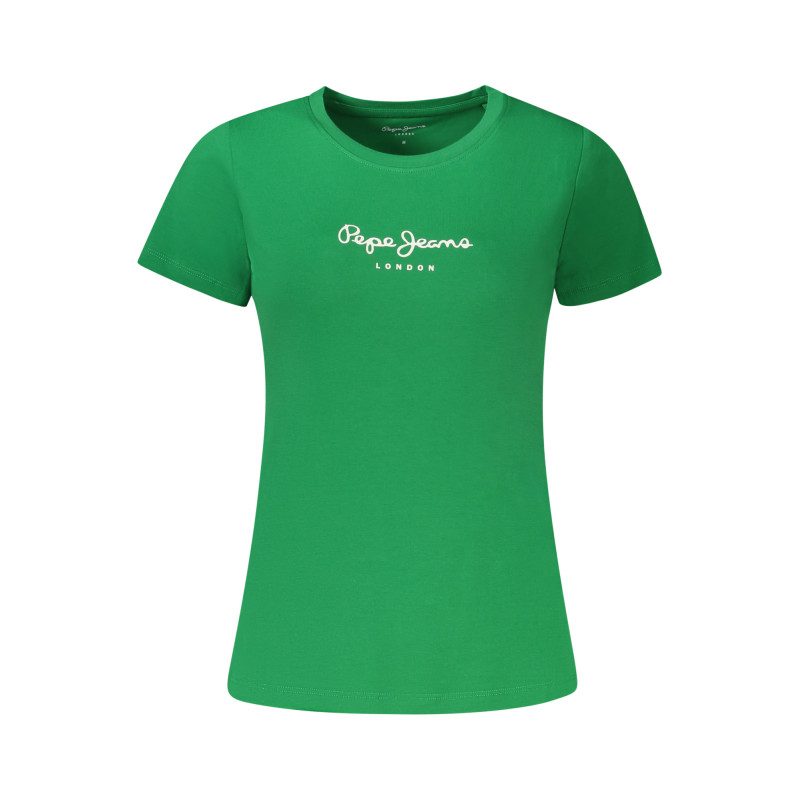 PEPE JEANS SHORT SLEEVE T-SHIRT WOMEN GREEN