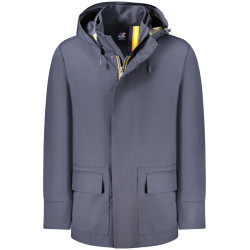 K-WAY TRENCH UOMO BLU