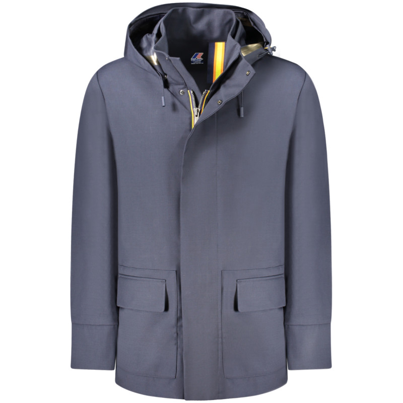 K-WAY TRENCH MEN BLUE