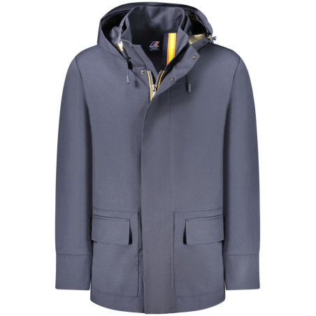 K-WAY TRENCH MEN BLUE
