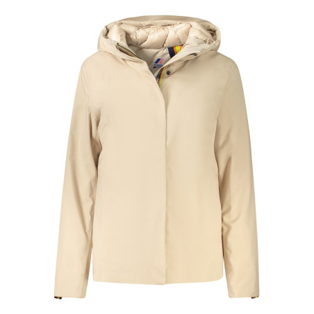 K-WAY BEIGE JACKE FÜR DAMEN