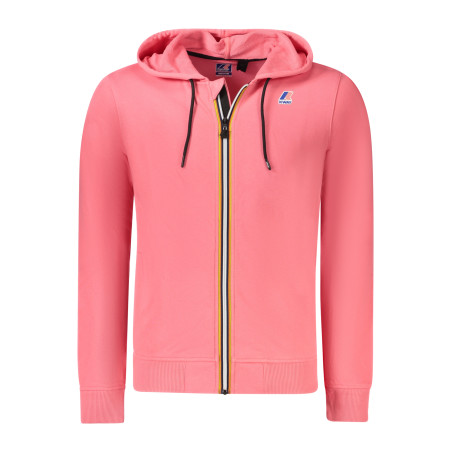 K-WAY MEN&39S ZIP-UP SWEATSHIRT PINK