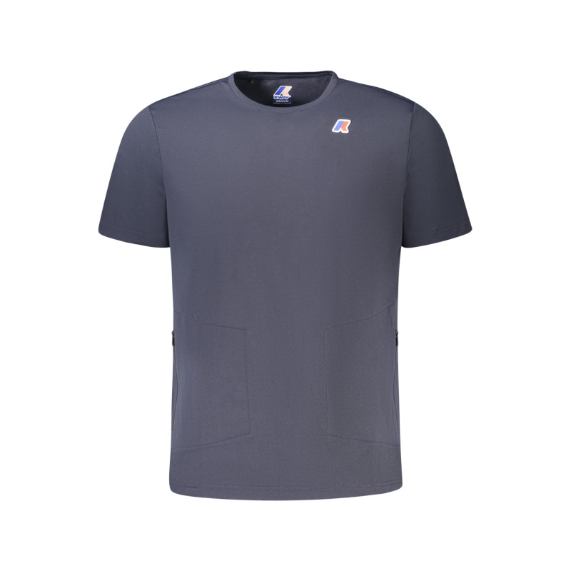 K-WAY KURZARM-T-SHIRT HERREN BLAU
