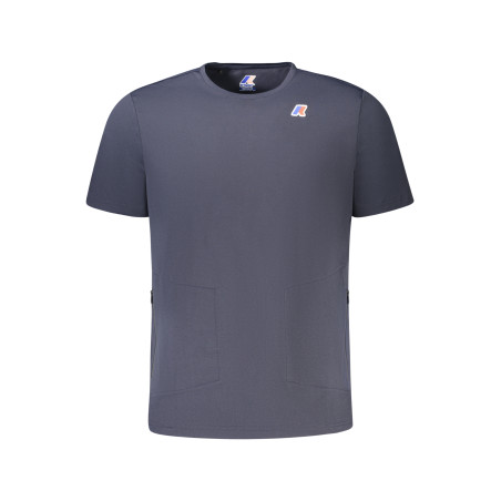K-WAY KURZARM-T-SHIRT HERREN BLAU