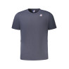 K-WAY SHORT SLEEVE T-SHIRT MEN BLUE