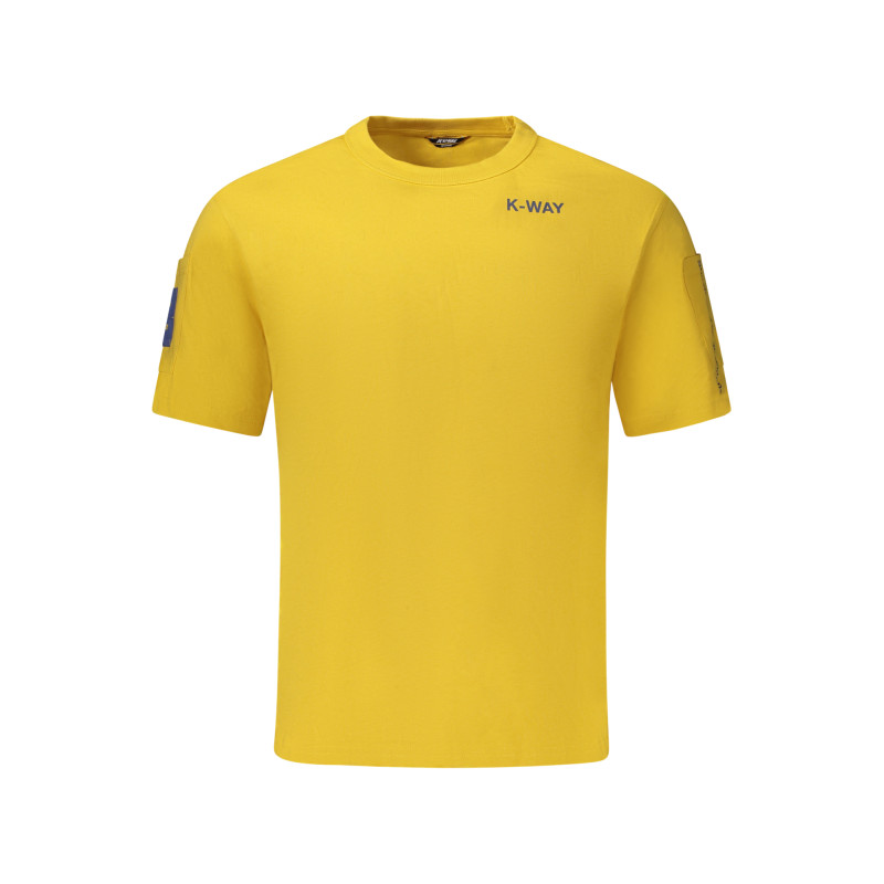 K-WAY KURZARM-T-SHIRT HERREN GELB