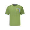K-WAY KURZARM-T-SHIRT HERREN GRÜN
