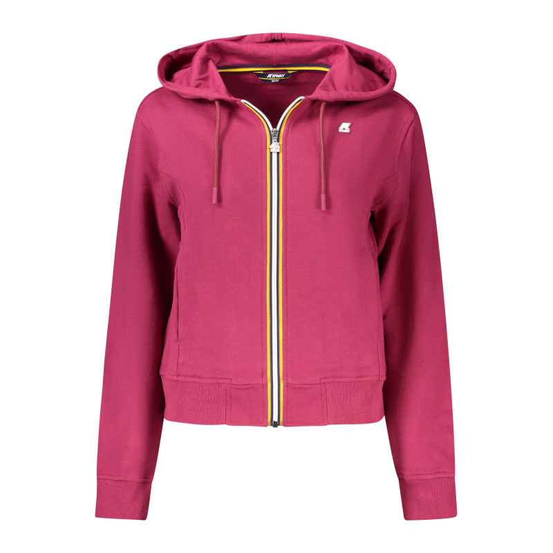 K-WAY FELPA CON ZIP DONNA VIOLA