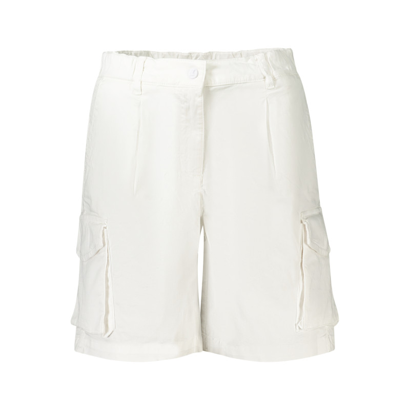 K-WAY PANTALONE BERMUDA DONNA BIANCO