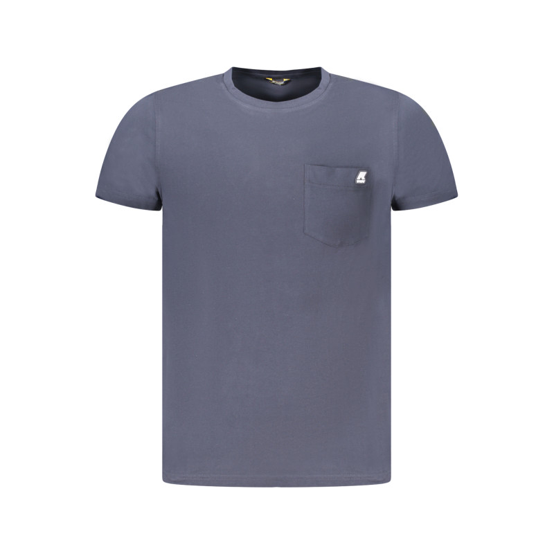 K-WAY SHORT SLEEVE T-SHIRT MEN BLUE