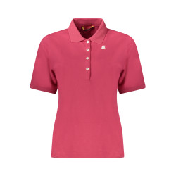 K-WAY POLO KURZARM DAMEN ROSA