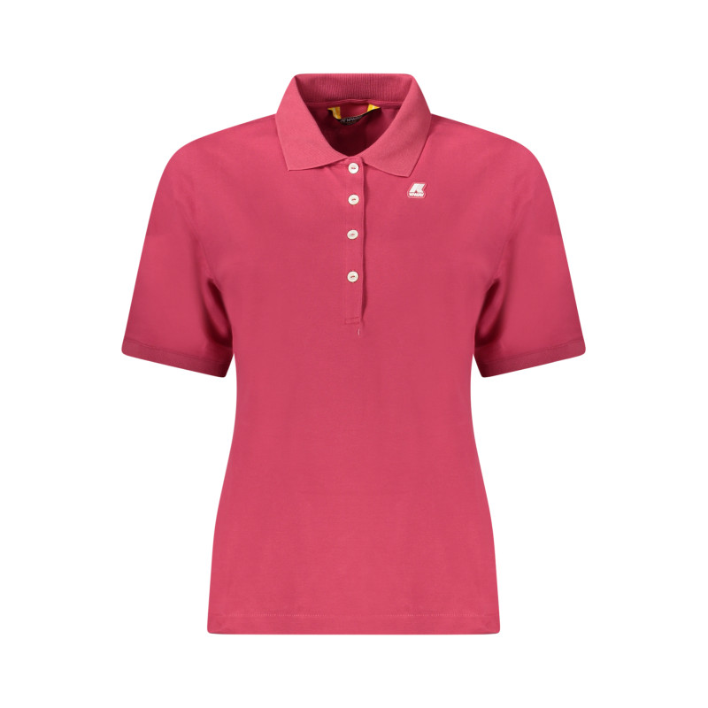 K-WAY POLO KURZARM DAMEN ROSA