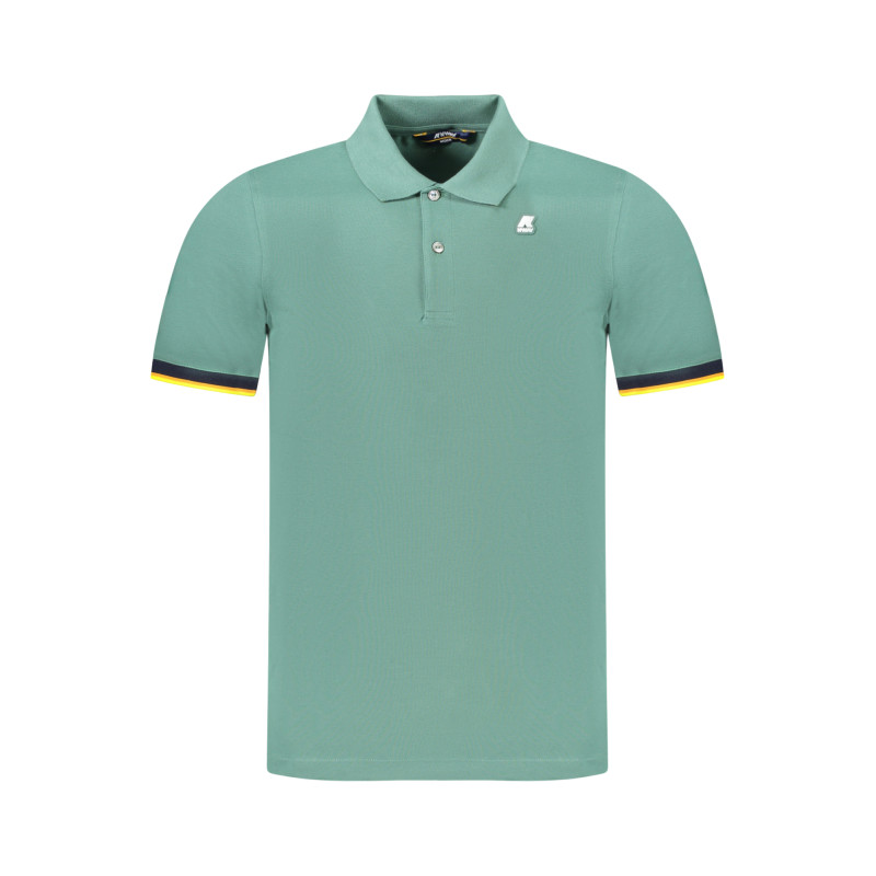 K-WAY POLOSHIRT KURZE ÄRMEL HERREN GRÜN