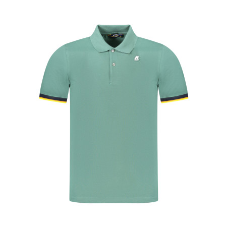 K-WAY POLOSHIRT KURZE ÄRMEL HERREN GRÜN