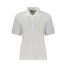 K-WAY POLO MANICHE CORTE DONNA BIANCO