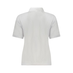 K-WAY POLO MANICHE CORTE DONNA BIANCO